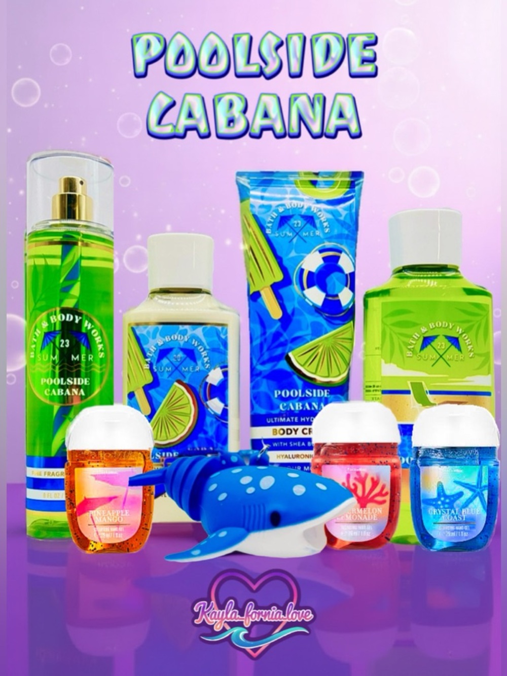 BBW 🛟 Poolside Cabana 🛟 8 pc gift set